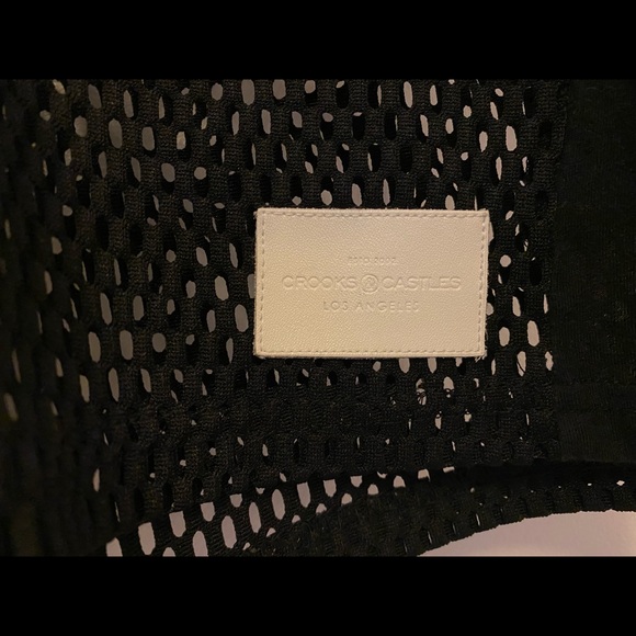 Crooks & Castles hooded mesh top - Picture 2 of 4